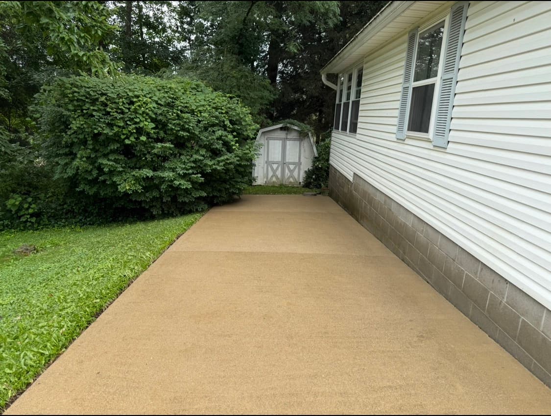 Before — Driveway