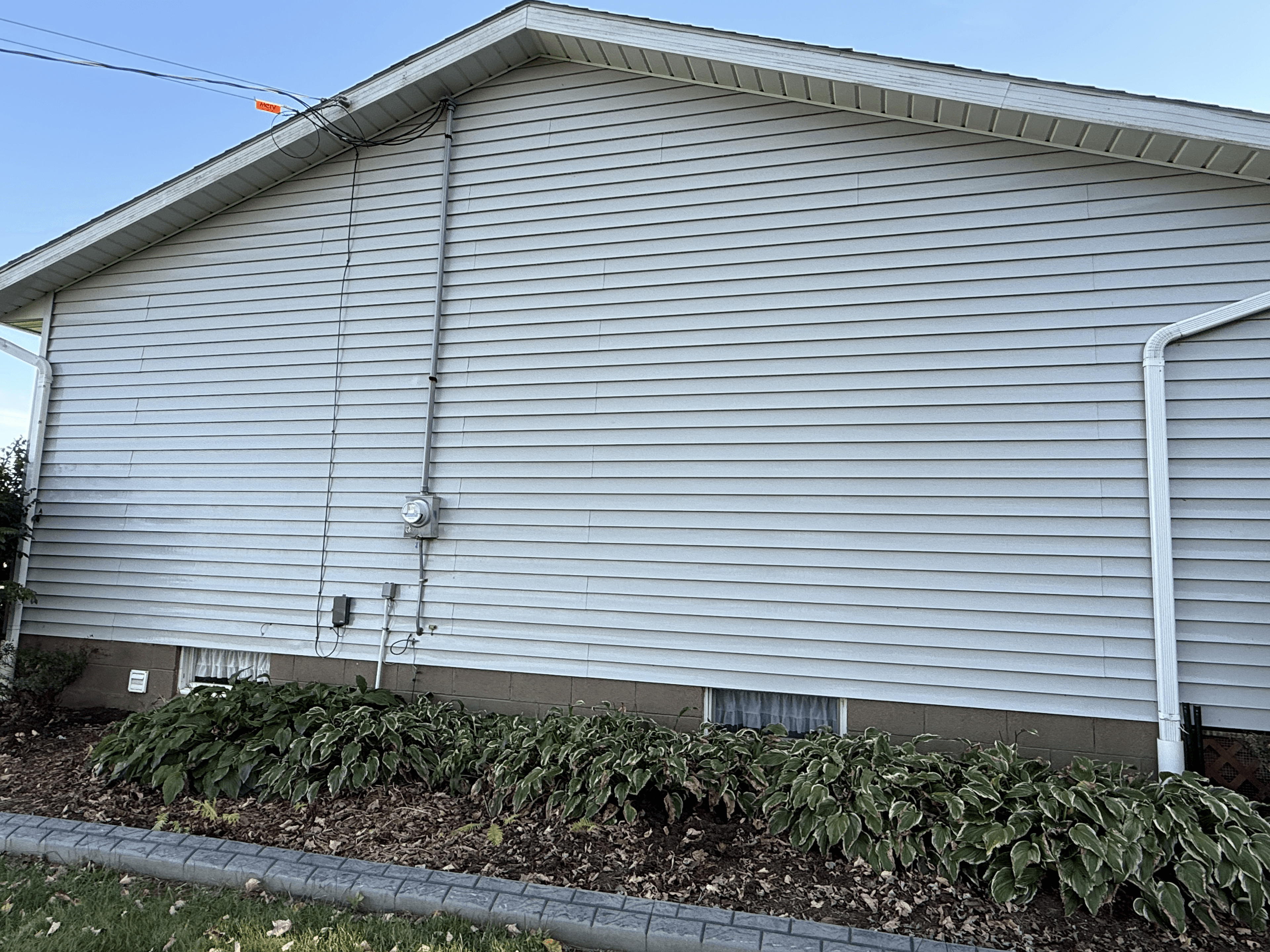 After — House Siding